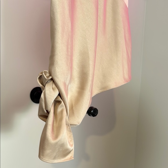 J.O.A. Tan Sleeveless Asymmetrical Tank Top - Picture 3 of 4